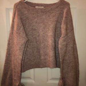 Bell sleeved sweater
